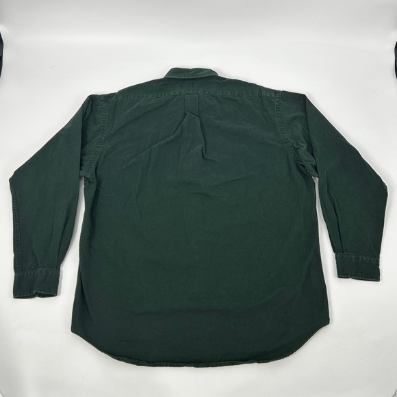 Ralph Lauren Blaire Shirt Men's Large Green Long Sleeve Button Down - Picture 3 of 7